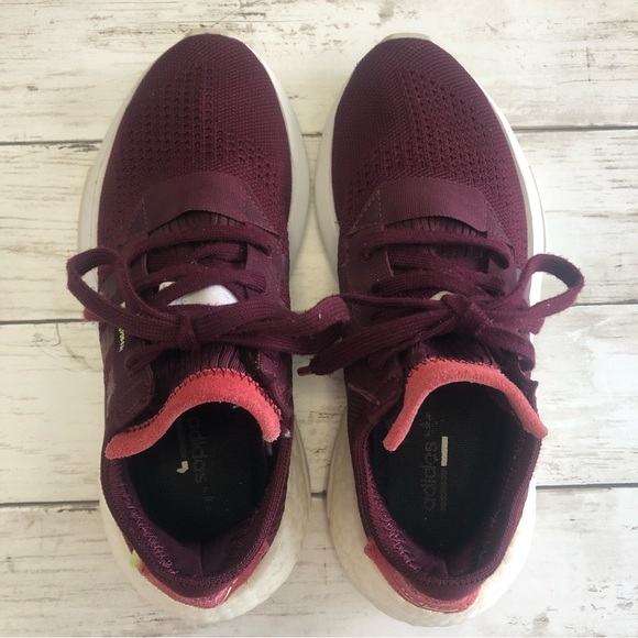 Adidas POD-S 3.1 Boost Ultra Hi-Res Women’s Burgundy Sneakers Size 7 - Picture 8 of 13